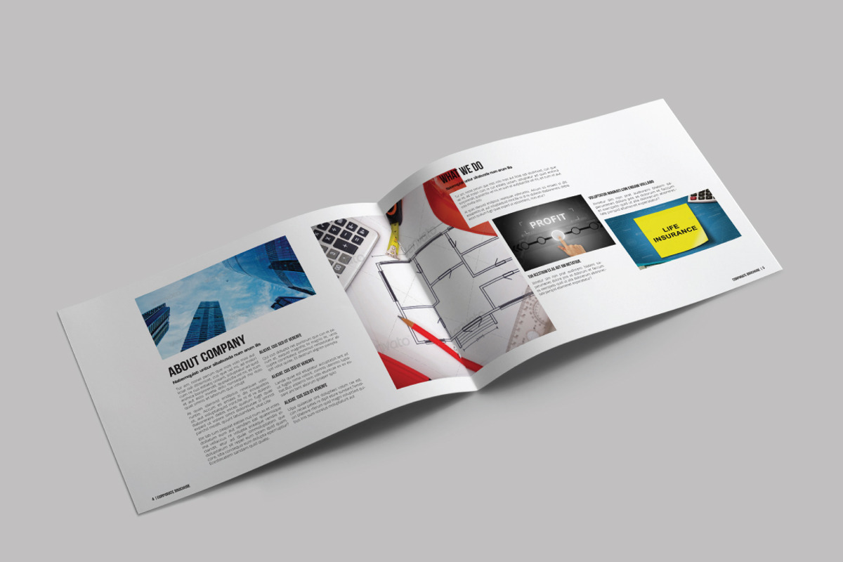 Business Brochure Template, a Brochure Template by GreenDesign (Photo 3 of 6)