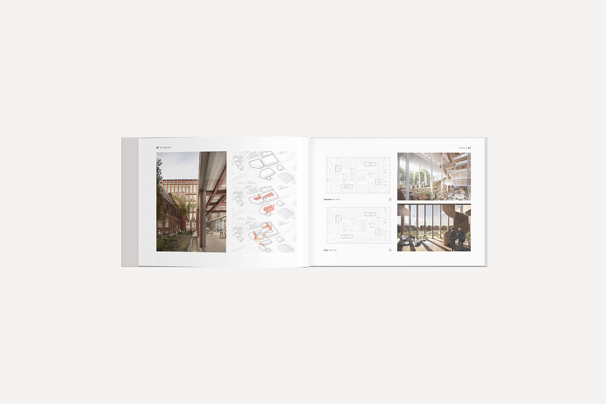 A4 Portfolio Template Canva, a Brochure Template by yesitisprintable (Photo 5 of 10)