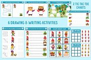 Dwarf games and activities for kids, an Education Illustration by Lexi Claus (Thumbnail 10 of 14)