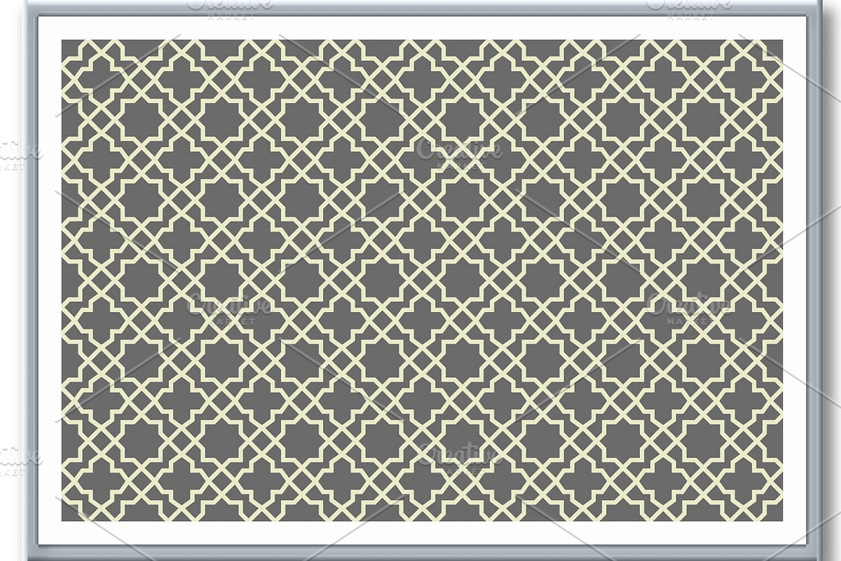 Geometric seamless pattern, a Pattern Graphic by RODINA (Photo 3 of 3)