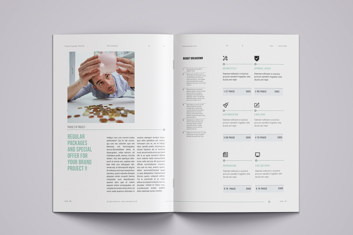 Proposal, a Brochure Template by Elite_Standard (Photo 11 of 14)