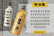 Tribel - Unique Hybrid Typeface, a Serif Font by Burntilldead (Thumbnail 7 of 12)