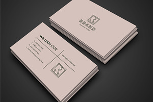 Clean And Simple Business Card, a Business Card Template by M9 Design