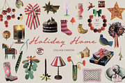 Holiday Home collage creator, an Object Graphic by vanloveart (Thumbnail 1 of 8)