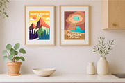 Travel Stickers and Retro Postage, an Object Illustration by Lettering_Logo (Thumbnail 14 of 14)