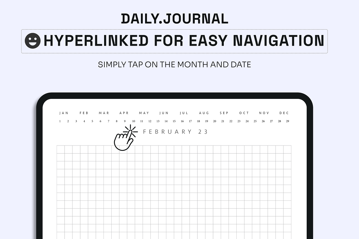 Digital Daily Journal For Goodnotes, a Presentation Template by EchoDivision (Photo 2 of 5)