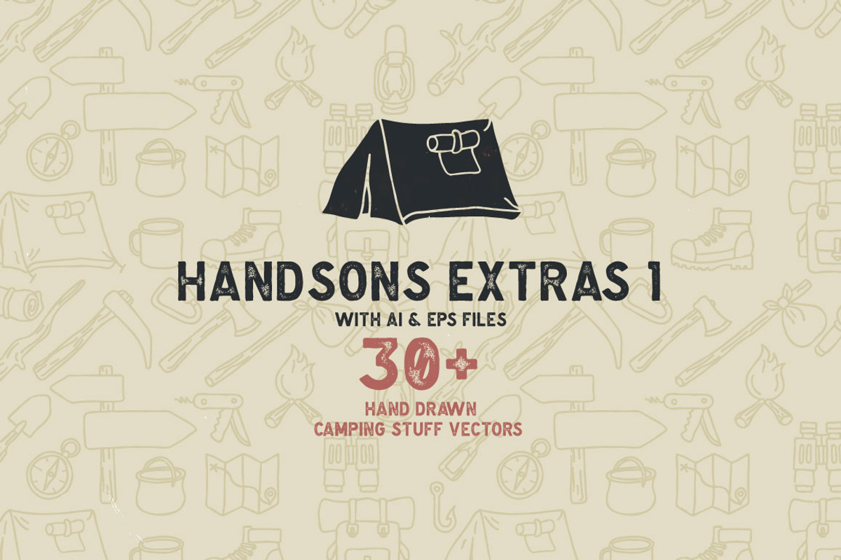 Handsons Typeface preview 2