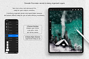 Procreate Niveus Winter Artistry, a Brush Add-On by Brush Moment (Thumbnail 5 of 13)