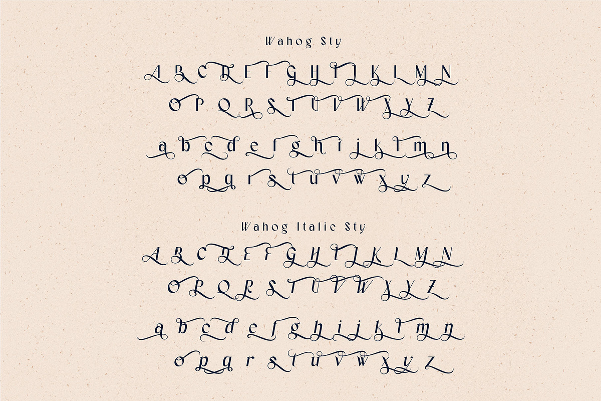 Wahog - Sans Serif With Nice Italic, a Sans Serif Font by AuthenType (Photo 13 of 15)