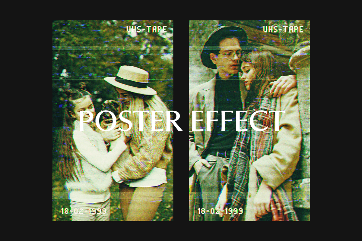 VHS Tape Photo Effect, a Layer Style Add-On by dokudokunomi (Photo 3 of 5)
