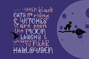 Cobweberly Halloween Spider Web Font, a Serif Font by Dancing with Ink (Thumbnail 3 of 23)