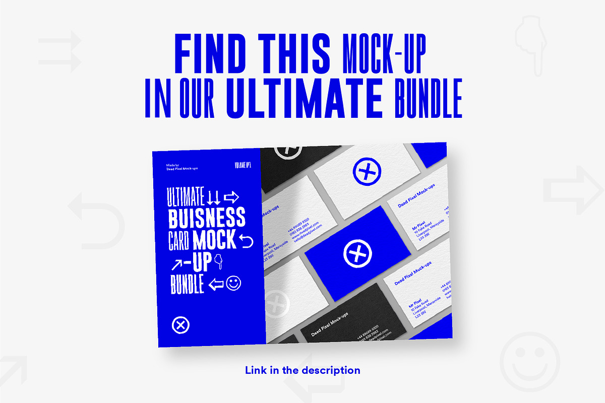 Business Card Mockup 2, a Print Template by Dead Pixel Mockups (Photo 7 of 7)