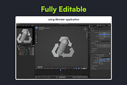 20 Ecology 3D Icon Set, an Environmental 3D Model by Bilicube Studio (Thumbnail 3 of 6)