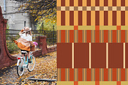 Cozy autumn geometric patterns, a Pattern Graphic by Tani Kuzminka (Thumbnail 17 of 25)