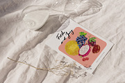 Fruits Season Posters & Patterns, an Illustration by SunnyAfternoons (Thumbnail 2 of 13)