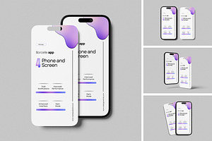Phone and Screen Mockup, an iPhone Mockup by swsi-studio