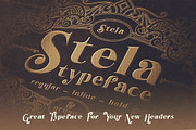 Stela - Display Font, a Serif Font by JumboDesign (Thumbnail 5 of 7)