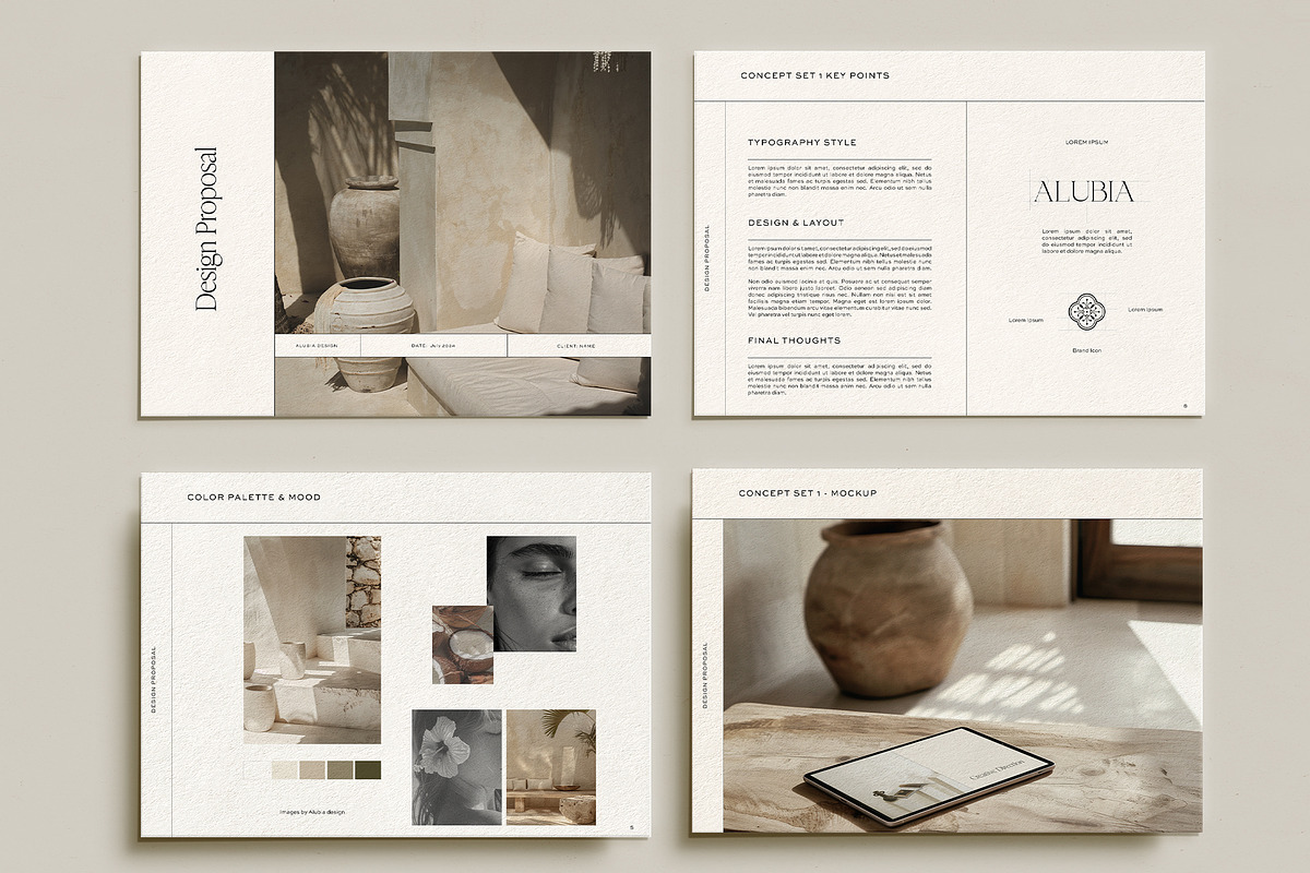 La Calma - Design Proposal Template, a Presentation Template by Alubia design (Photo 3 of 4)