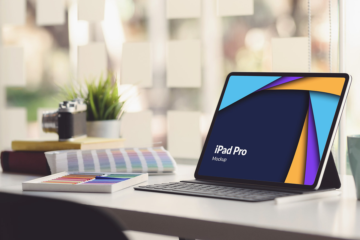 24 iPad Pro Mockup #1, an iPad Mockup by Walentin (Photo 23 of 25)