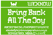 Hero of happiness font, a Font by weknow (Thumbnail 4 of 8)