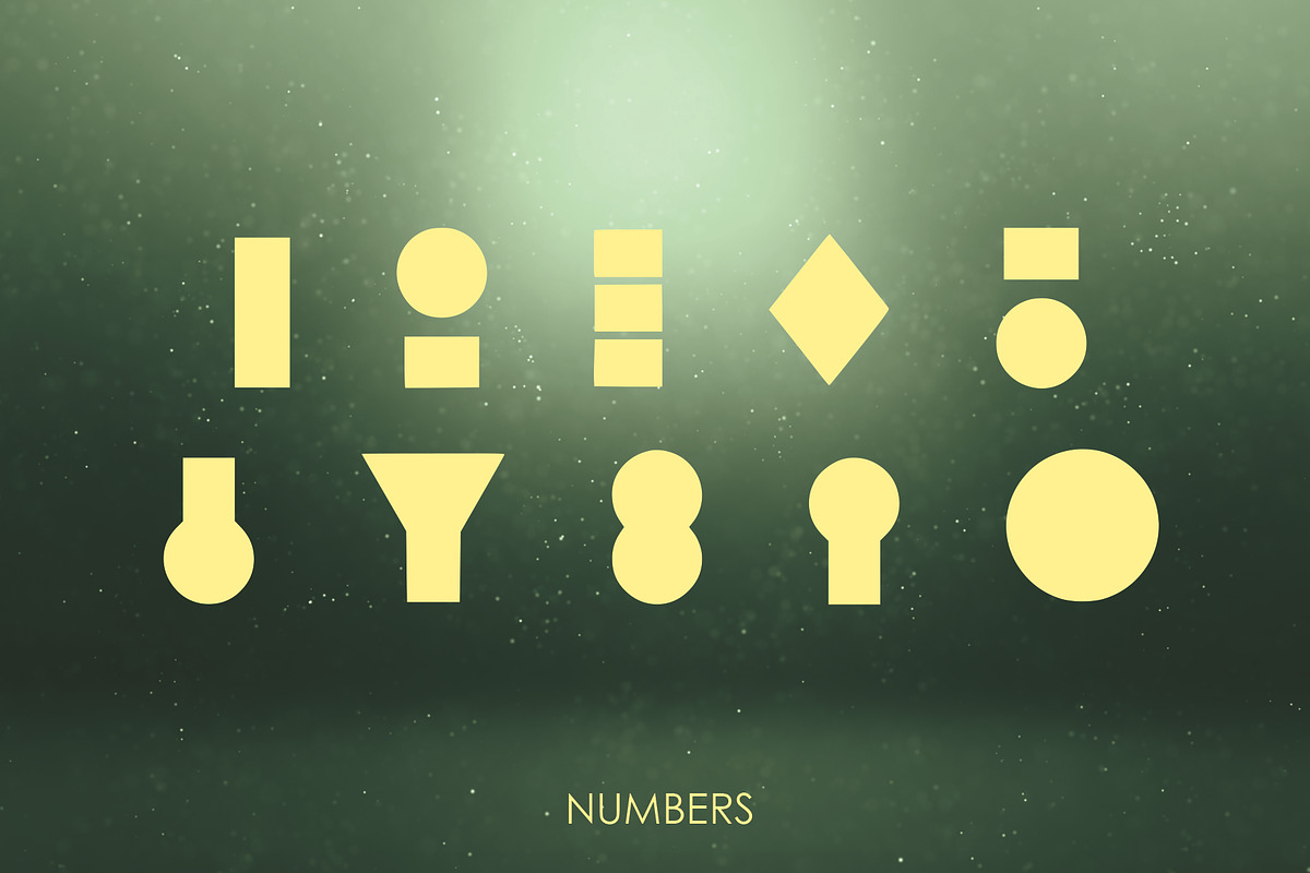 NOVA - An Alien Language Typeface preview 3