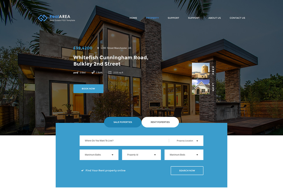RealArea - WordPress Theme, a WordPress Template by DigitalCenturySF (Photo 2 of 2)