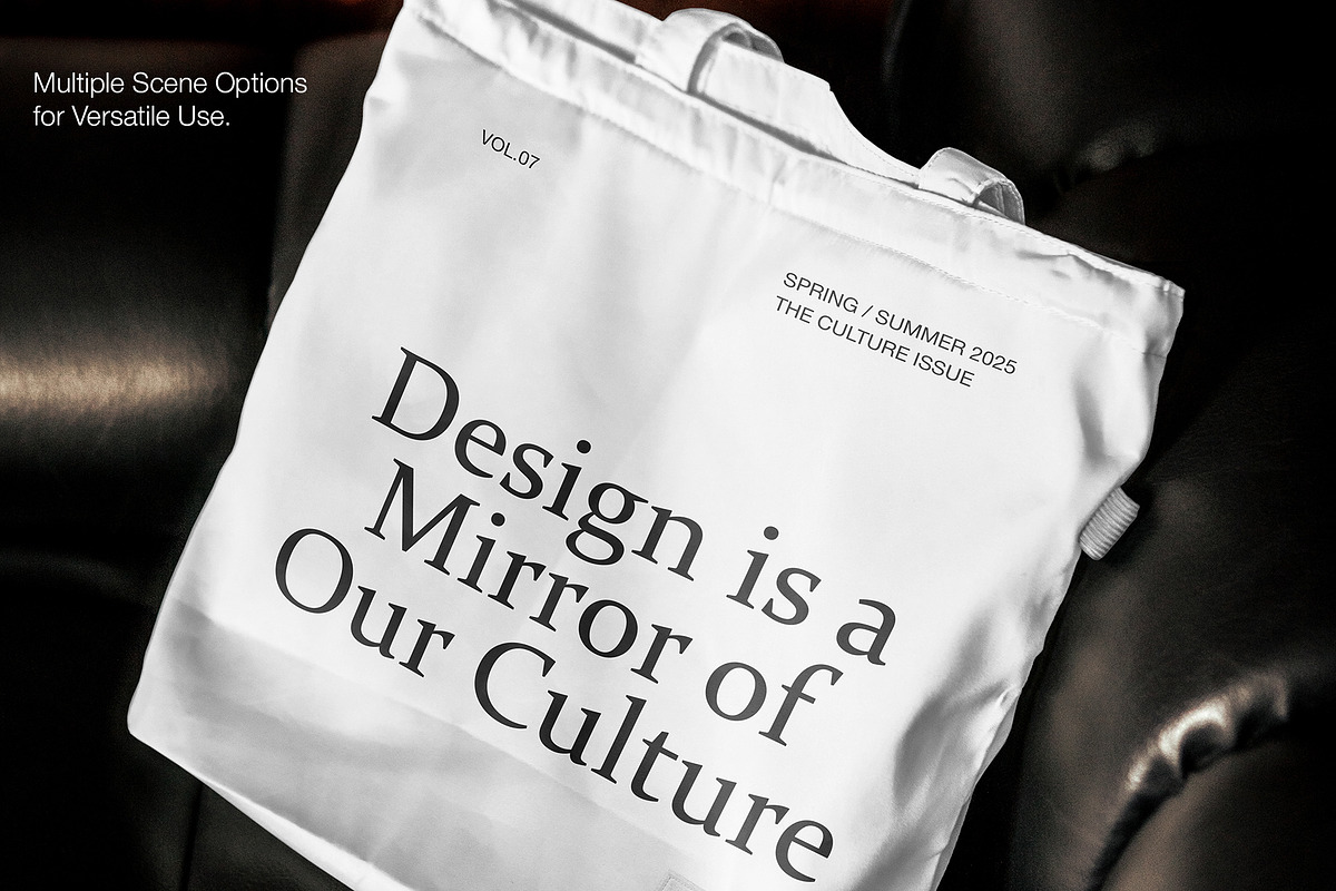 Premium Totebag Mockup Bundle, a Merchandise Mockup by Mocktopia (Photo 4 of 10)