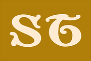 Gothic Initials Seven Font, a Script Font by GG Design (Thumbnail 11 of 15)