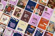 Groovy Retro Canva Templates, a Social Media Template by CanvaTemplateClubCo (Thumbnail 1 of 10)