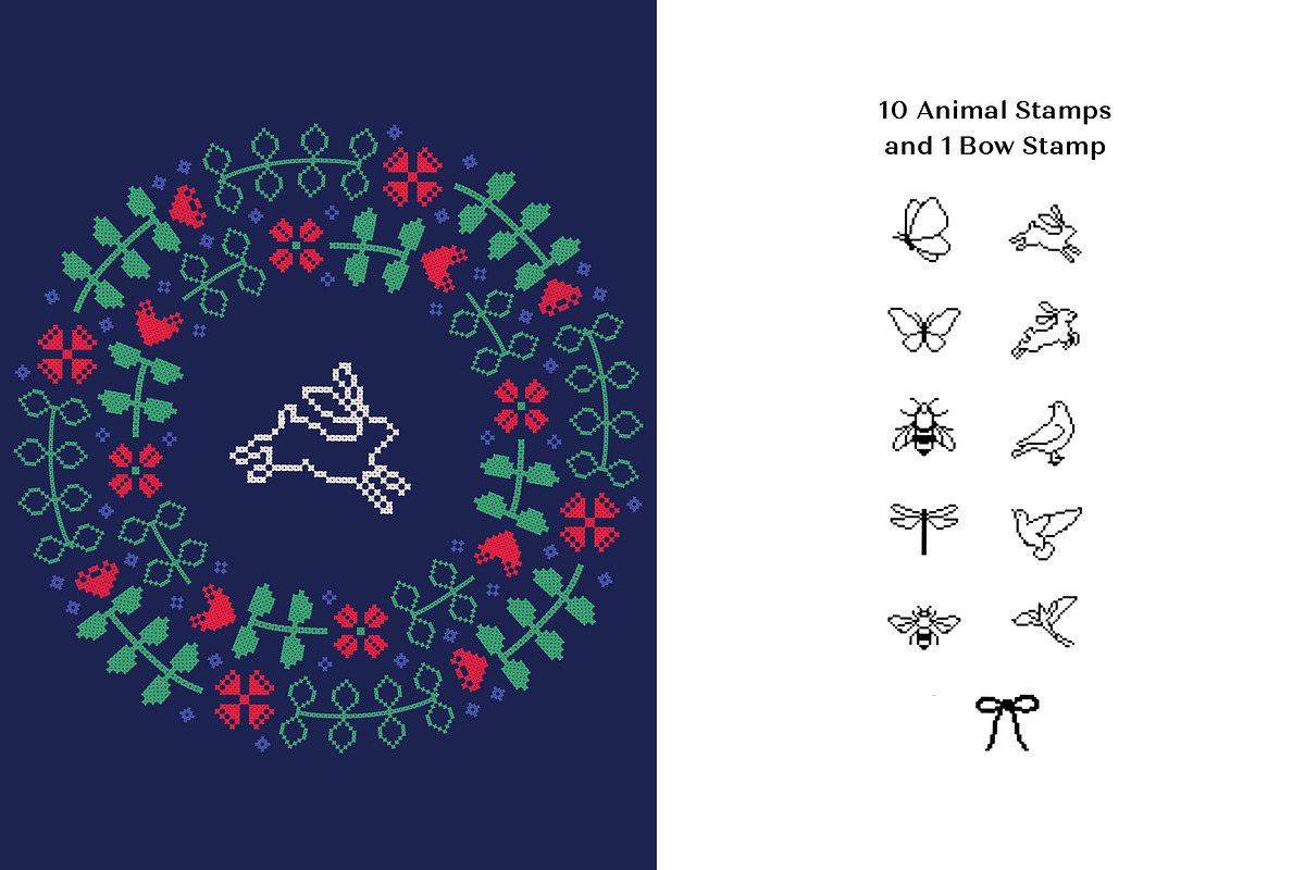 Procreate Cross Stitch Pattern Maker, a Brush Add-On by Pencil Twist (Photo 5 of 10)
