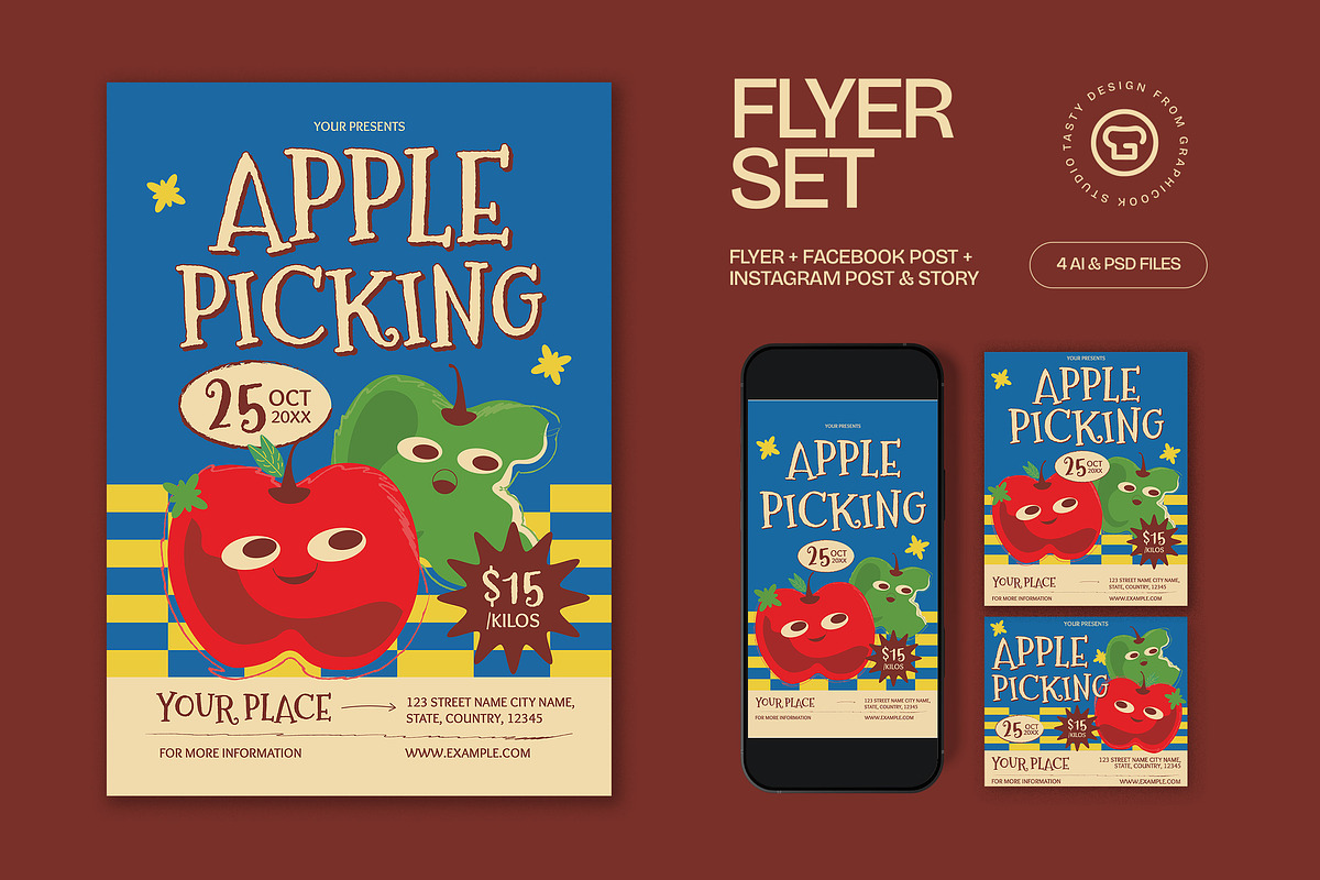 Apple Picking Flyer