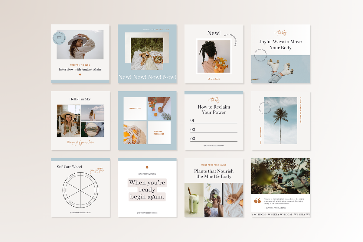 4-in-1 Coaching Bundle for Canva, a Templates & Theme by Erin Cassidy (Photo 10 of 26)