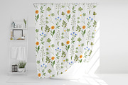 WILDFLOWERS Watercolor Set, a Pattern Graphic by Katerina Osa (Thumbnail 2 of 12)