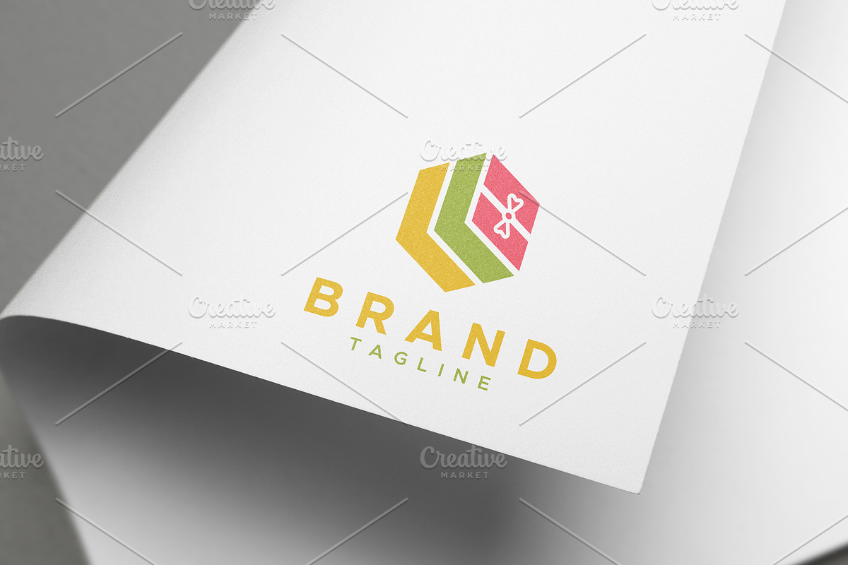 Gift box logo design template, a Branding & Logo Template by Amadul11 (Photo 2 of 4)