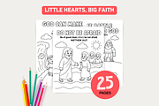 Kids Bible Verse Coloring Pages, a Magazine Template by VIVAT Design Studio (Thumbnail 1 of 5)