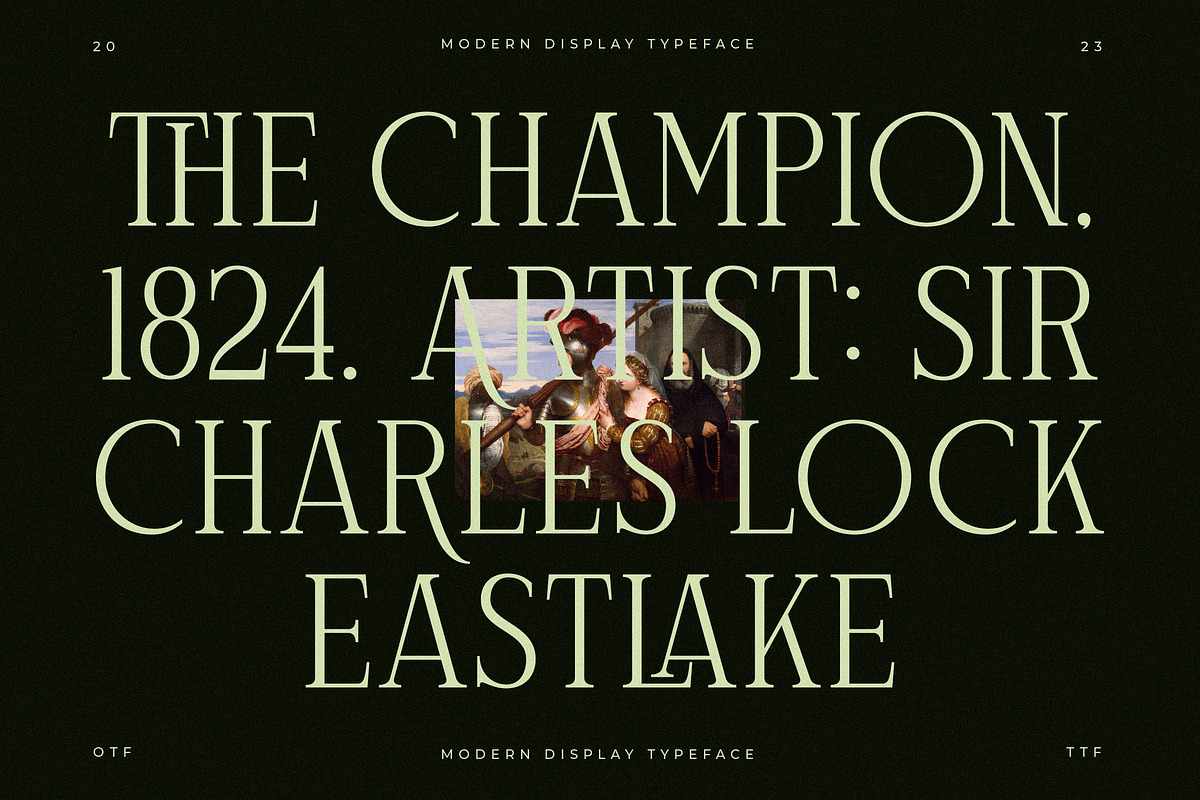 Celliqath Modern Display, a Serif Font by Storytype Studio (Photo 5 of 15)