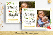 Christmas Card Photographer Template, a Card Template by Nifty Template Studio (Thumbnail 2 of 7)