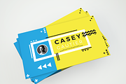 Casey Gautier Business Card, a Business Card Template by D | S Creative Design (Thumbnail 4 of 5)