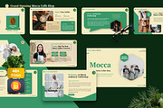 Mocca - Coffee Shop Googleslide, a Presentation Template by Dhabee (Thumbnail 1 of 8)