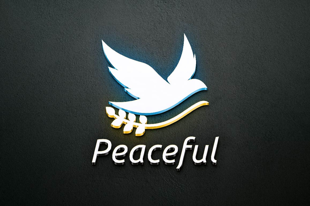 Peaceful Dove Pigeon Bird Fly Logo, a Branding & Logo Template by jongcreative (Photo 4 of 4)