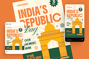 India’s Republic Day Flyer Set, a Flyer Template by Annora Studio (Thumbnail 4 of 6)