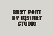 Jefigos Collage Font, a Serif Font by Iqsiart Studio (Thumbnail 4 of 6)