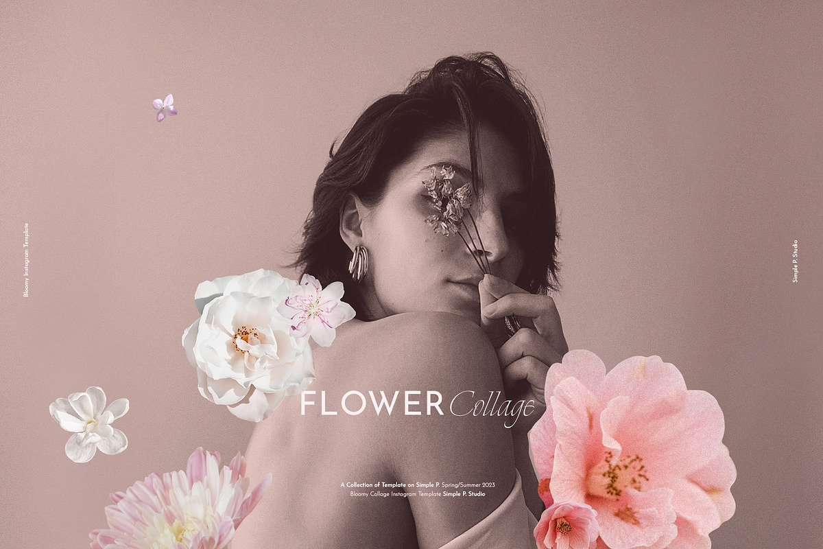 Bloomy Instagram Template, a Social Media Template by Simple P. (Photo 3 of 13)