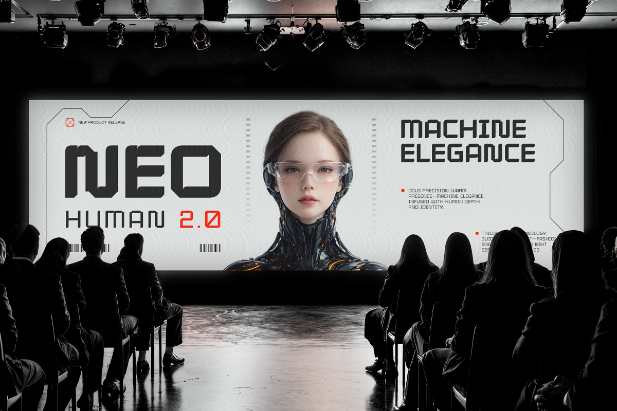 GC Hyper Human – Futurist Tech Sans, a Sans Serif Font by Glyphonic (Photo 11 of 15)