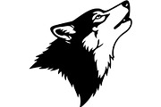 Wolf Silhouette Vector Bundle, an Animal Illustration by Designer_Momina (Thumbnail 2 of 21)