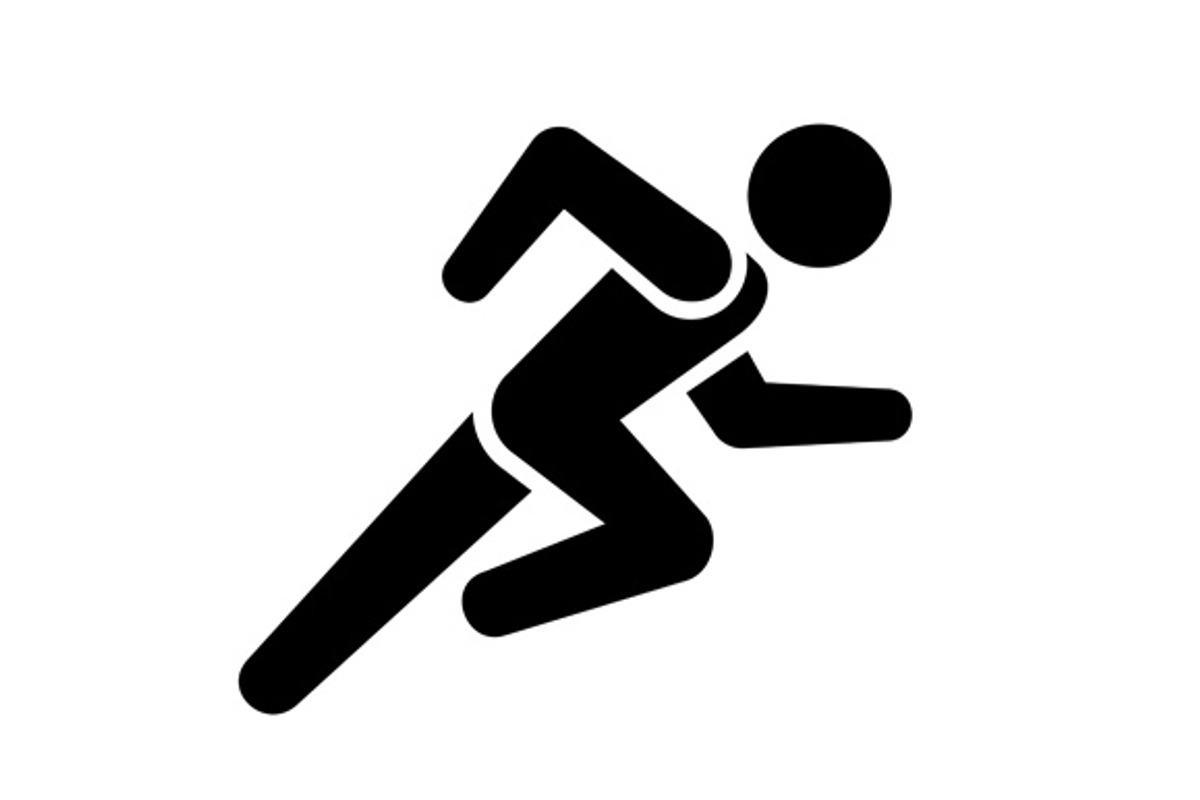 Running Man Icon, an Icon by in8finity
