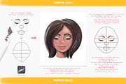 Faces & Emotions Procreate Brush, a Brush Add-On by Spasibenko Art (Thumbnail 4 of 10)