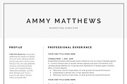 Word Resume & Cover Letter Template, a Resume Template by DemeDesign (Thumbnail 3 of 4)