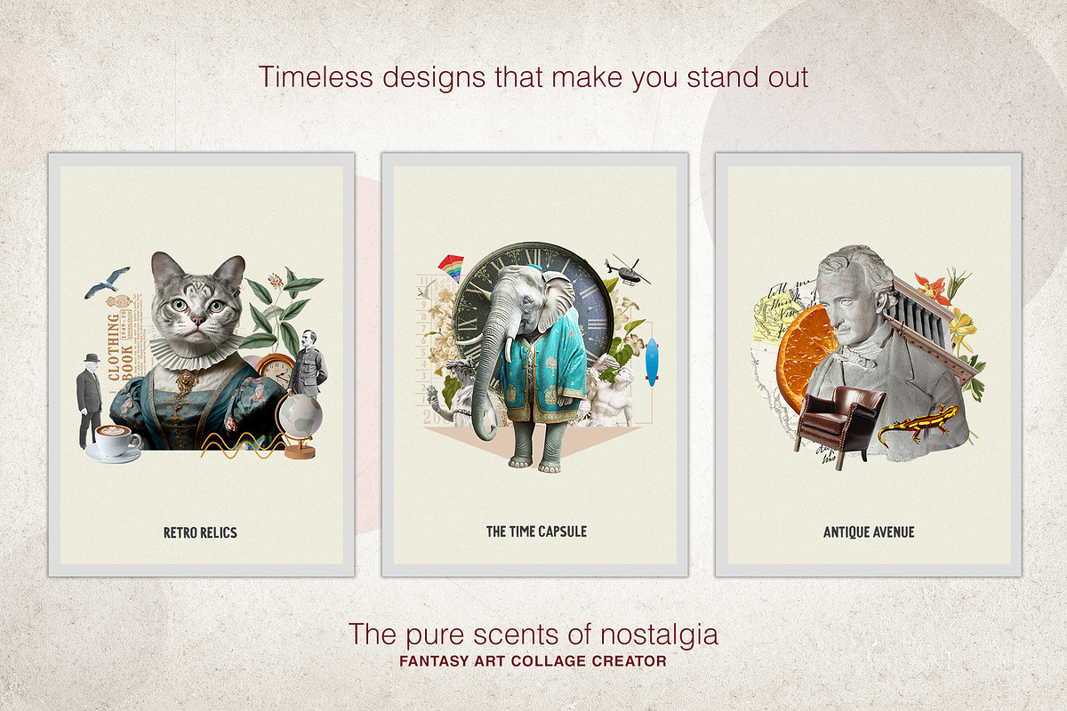 SALE! Fantasy Art Collage Creator, an Object Graphic by SNIPESCIENTIST (Photo 24 of 27)