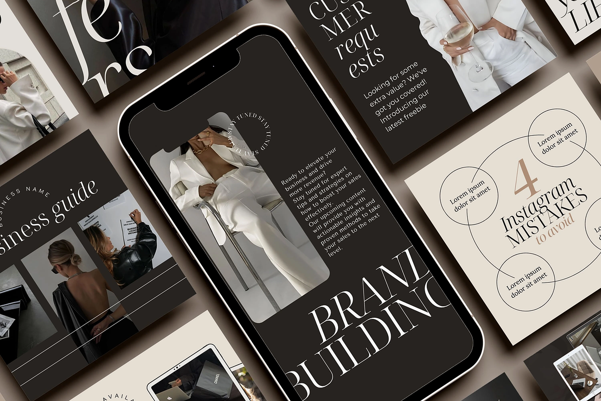 Business coach Instragram Templates, a Social Media Template by SwitzerShop (Photo 7 of 8)